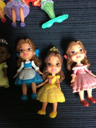 Disney Princess Mini Toddler Doll 15 Belle Aurora Ariel Mulan Tianna Elsa More 4