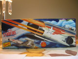 1956 Vintage Lindberg 1/51 F - 94c Starfire 519:79