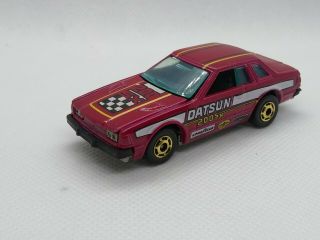 Hot Wheels Nissan 200sx - Maroon - Datsun 200 Sx Tampo On Hood - Canada Only