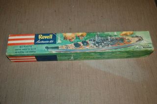 Vintage 1/535 Revell Authentic Kit Wwii Battleship U.  S.  S.  Missouri Kit H301:198