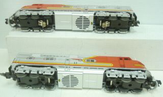 MTH 30 - 2227 - 1 Santa Fe E - 3 AA Diesel Engine Set w/PS2 LN/Box 4