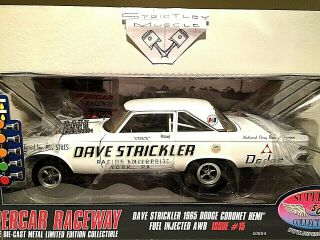 1/18 Scale 1965 Dodge Coronet Hemi 426 Fuel Inj Awb " Dave Strictler " - Issue 15