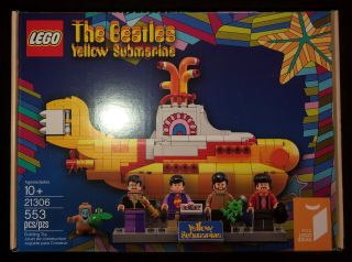 Lego Ideas The Beatles Yellow Submarine 21306 Retired