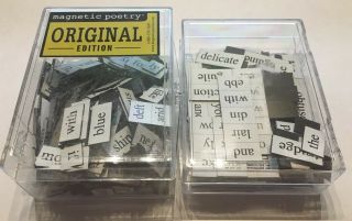 The Poetry Magnetic Kit Plus Extra Box Of Words