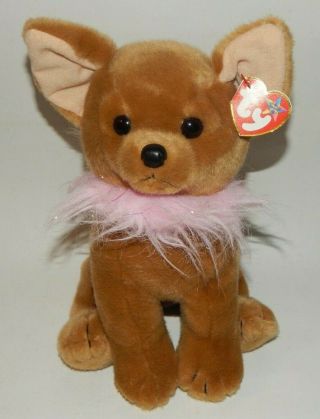 Retired Ty Beanie Buddy Divalectable 2006 With Tags Chihuahua