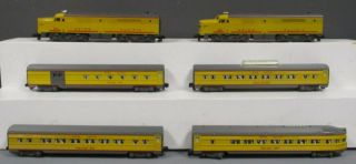 American Flyer 6 - 49600 S Scale Union Pacific Pony Express Passenger Train Set