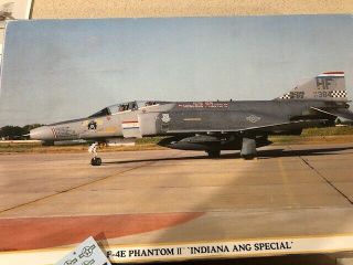 Hasegawa 1/48th Phantom Ii F4e Indiana Ang,