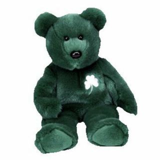 Ty Beanie Buddy - Erin The Irish Bear (14 Inch) - Mwmts Stuffed Animal Toy