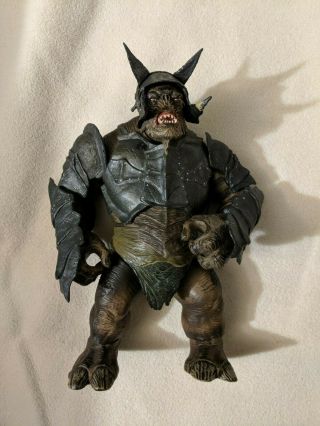 Lord Of The Rings 10 " Battle Troll Figure Marvel Toy Biz 2004 Return Of The King