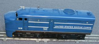 Lionel Late 50 ' s Marine Train Engine 212 and matching Caboose 6017 - 60,  freeship 2