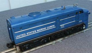 Lionel Late 50 ' s Marine Train Engine 212 and matching Caboose 6017 - 60,  freeship 4