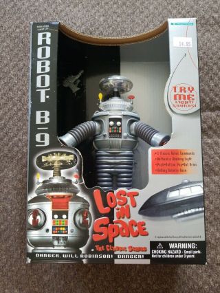 1998 Lost In Space Trendmasters 7 Inch B - 9 Robot Action Figure Nib
