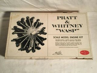 307 Williams Bros Pratt & Whitney Wasp Airplane Engine Model Kit Bag