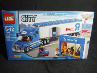 Lego City Toys R Us Truck 7848 Nrfb,  Retired,  Limited Edition