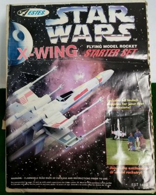 Estes Star Wars X - Wing Flying Model Rocket Starter Set 1490