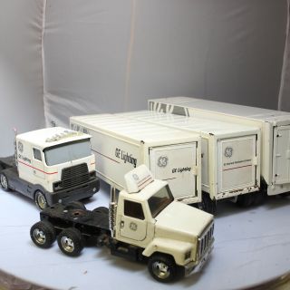 Ertl International Toy Semi Truck And Trailer General Electric (ge)