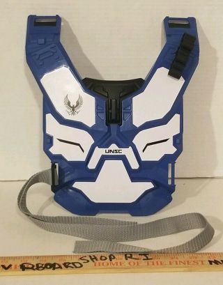 Boomco Halo Unsc Spartan Assault Chest Armor From Battle Gear Set - Blue & White