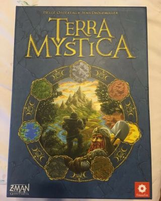 Terra Mystica,  With Fire And Ice Expansion Never Been Played,  Opened.