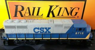 Mth Rail King 30 - 2116 - 0 Csx Sd60m Diesel W/horn,
