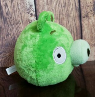 Angry Birds Green Pig Plush Stuffed no Sound 6 4