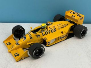 1:18 Minichamps 1987 F1 Lotus Honda 99t Camel 12 Ayrton Senna 540871812