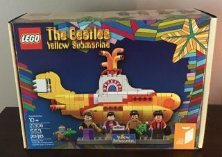 Lego 21306 The Beatles Yellow Submarine Box