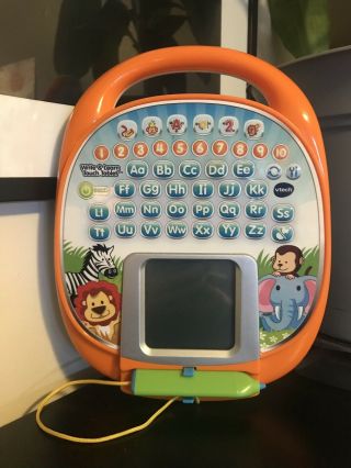 Vtech - Write And Learn Touch Tablet Preschool Toddler Development Toy
