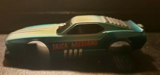 Tyco Slot Cars Ho Scale Trick Mustang & Trick Camaro Bodies only shape 3