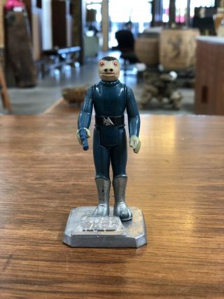Vintage Star Wars Blue Snaggletooth Sears Mail Away W/blaster Action Figure