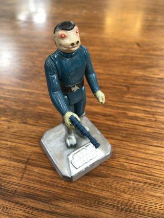 Vintage Star Wars Blue Snaggletooth Sears Mail Away w/Blaster Action Figure 3