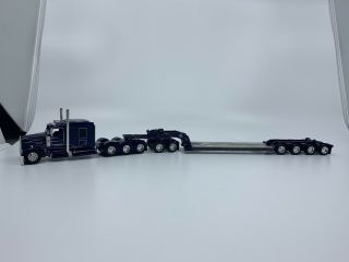 DCP 32887 1/64 Funny Money KW W900 Lowboy Jeep And Stinger Trailer 3