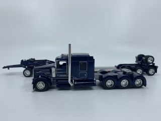 DCP 32887 1/64 Funny Money KW W900 Lowboy Jeep And Stinger Trailer 6