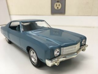 1970 Chevrolet Monte Carlo 1/25 Scale Promotional Model Car By Amt