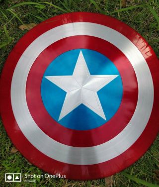 Legends 1/1 Captain America 75th Anniversary Avengers Shield Alloy Metal 4