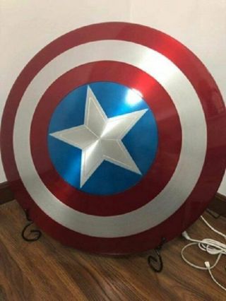 Legends 1/1 Captain America 75th Anniversary Avengers Shield Alloy Metal 8