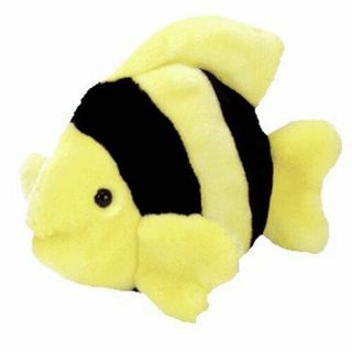 Ty Beanie Buddy - Bubbles The Fish (10 Inch) - Mwmts Stuffed Animal Toy