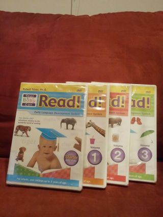 Your Baby Can Read Early Language Development System (4 Dvds Set) 3