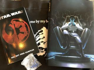 Sdcc 2019 Star Wars Thrawn Treason Hardcover Book Signed With Pin Exclusive