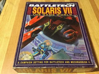 Battletech Solaris Vii The Game World - Fasa 1660