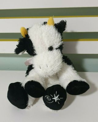 Shining Stars Cow Russ Berrie Star Registry Soft Toy Plush Toy 21cm Tall