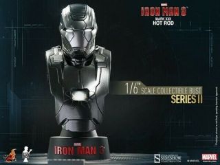Iron Man 3 Mark Xxii Hot Rod 1:6 Collectible Bust Series Ii By Hot Toys
