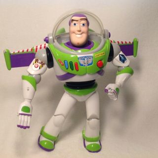 Disney Pixar Toy Story Buzz Lightyear 12 " Talking 20,  Phrases Light Up Moves