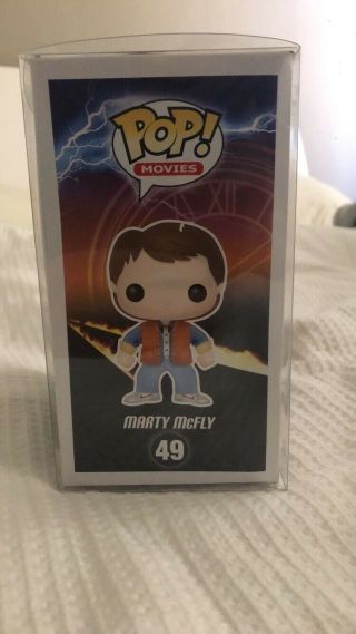 Funko Pop Vinyl - Marty McFly 49 from Back To The Future,  Protector 2