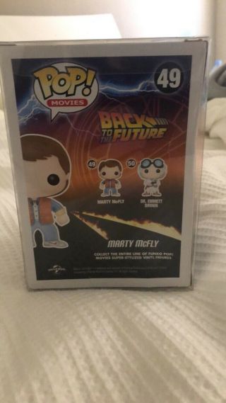 Funko Pop Vinyl - Marty McFly 49 from Back To The Future,  Protector 3