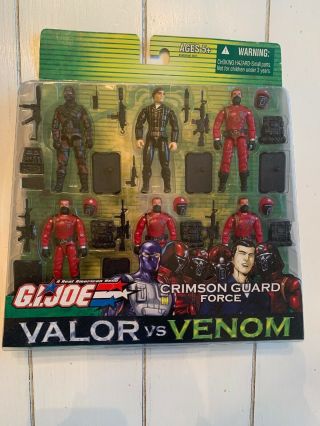 Gi Joe Valor Vs Venom Crimson Guard Force