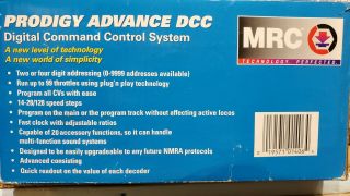 Mrc Prodigy Advance Dcc System For Ho,  N