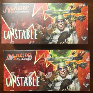 2x Magic The Gathering Unstable Booster Box,  Great Deal