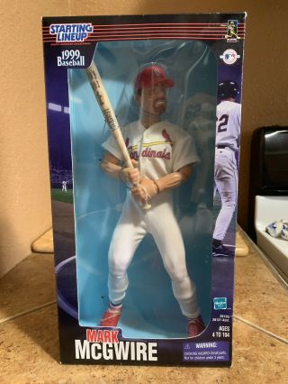 1999 Mlb Starting Lineup 12 " Action Figure Mark Mcgwire St Louis Cardinals