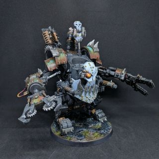 Warhammer 40k - Ork Deff Dread - Fully Painted And Based