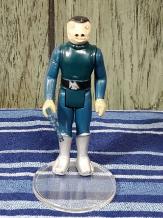 Rare Vintage Star Wars Blue Snaggletooth Complete Figure